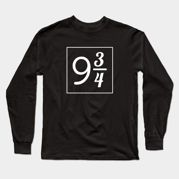 Cool 9 3/4 T-Shirt Long Sleeve T-Shirt by happinessinatee